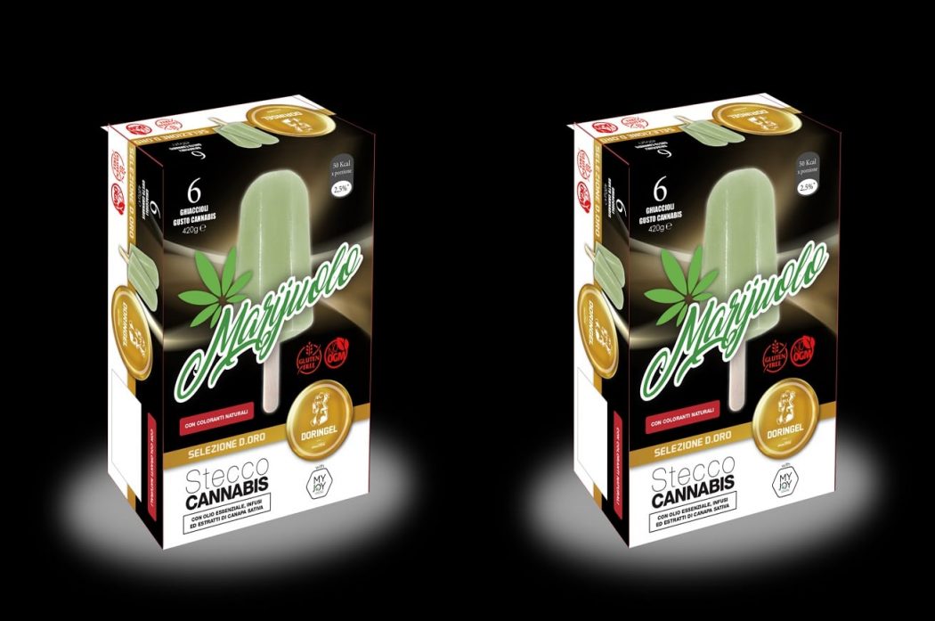 Marijuolo: il ghiacciolo alla cannabis legale