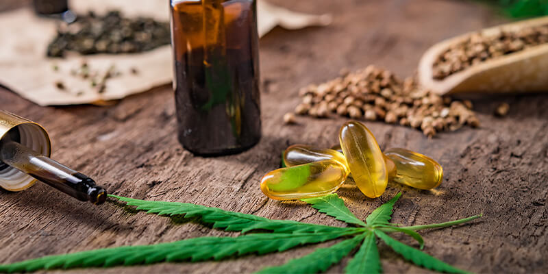 Capsule al CBD, i benefici dell'olio di CBD in gelatina