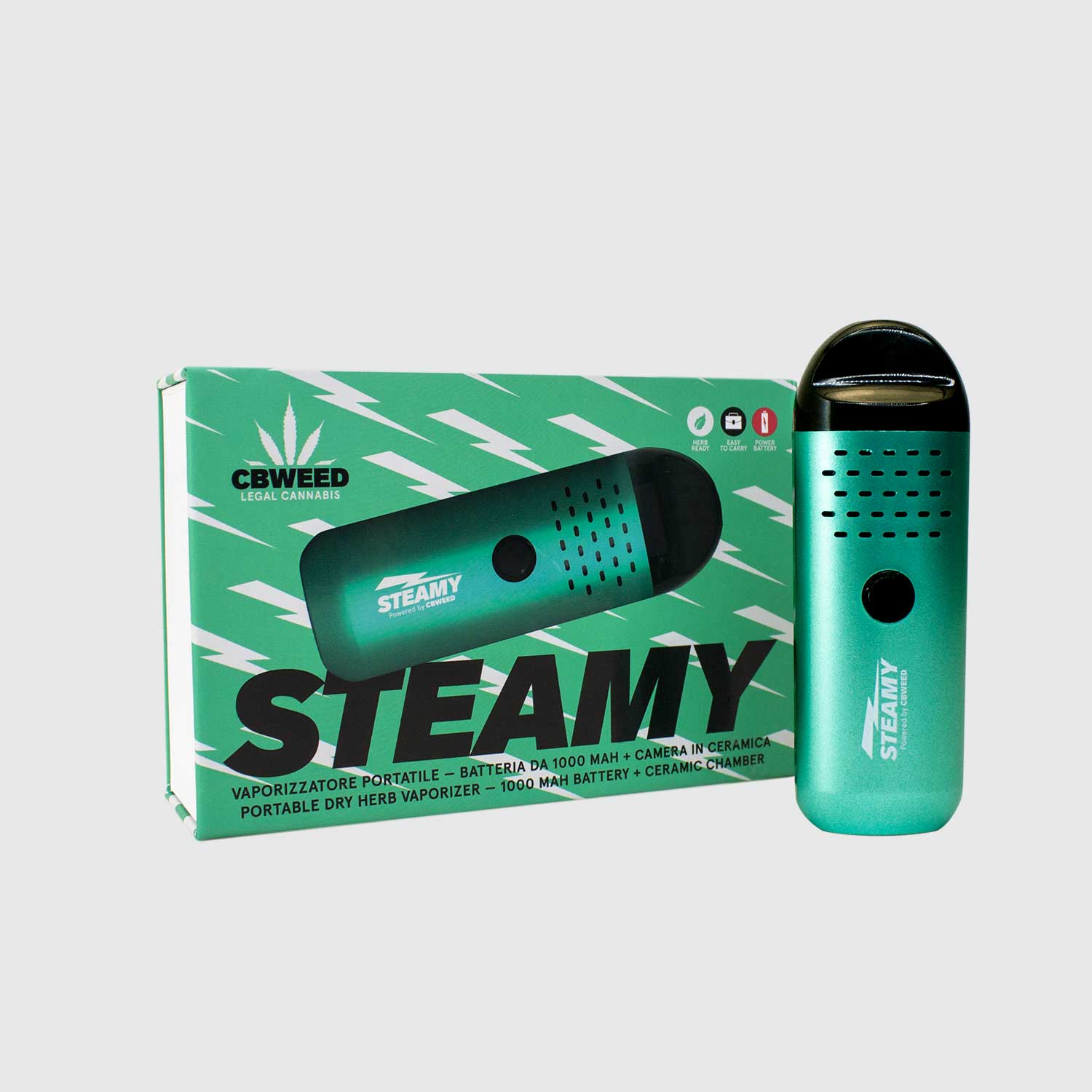 STEAMY- VAPORIZZATORE PORTATILE
