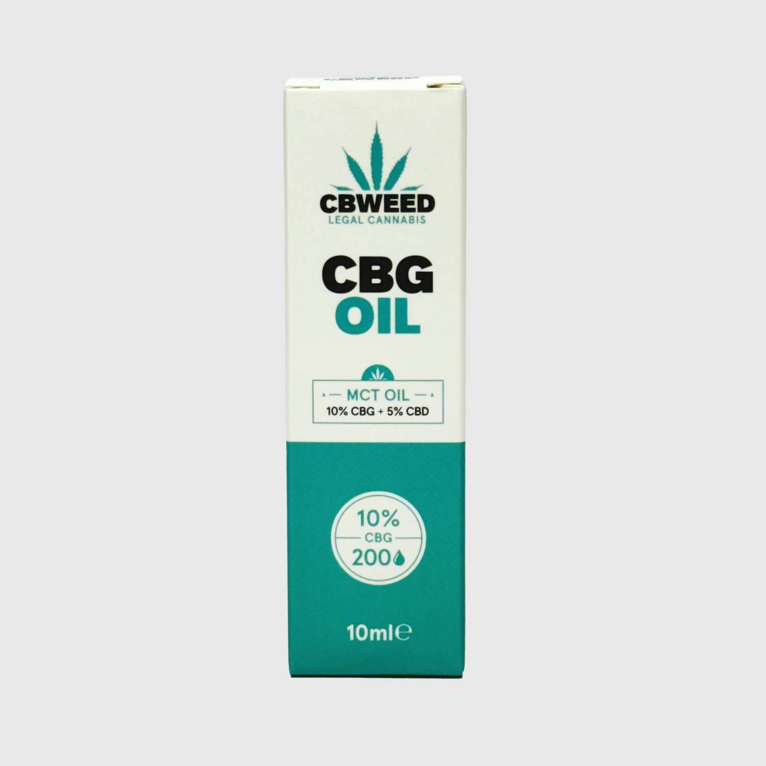 OLIO AL CBG 10% CON OLIO AL CBD 5% E OLIO MCT