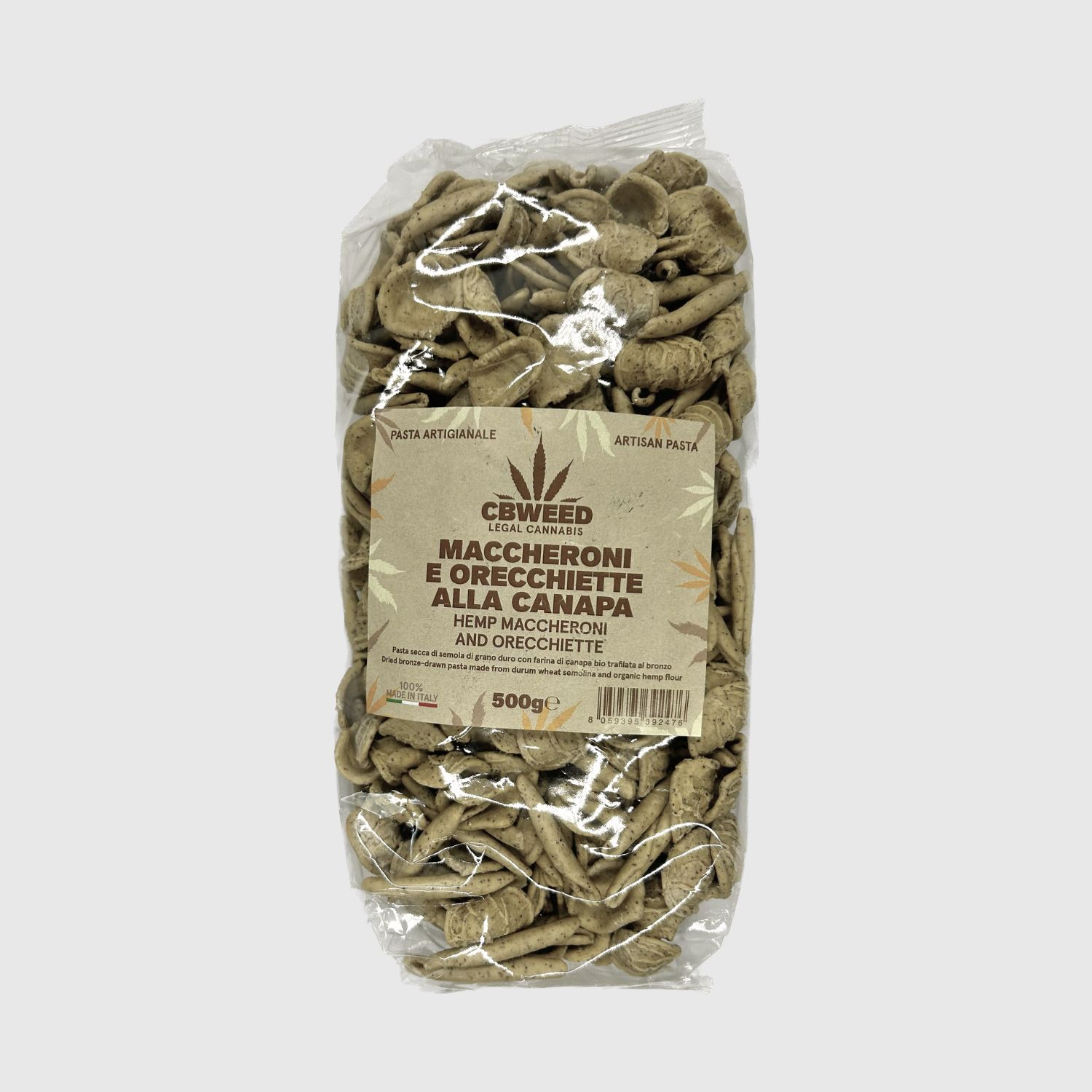 MACCHERONI E ORECCHIETTE ALLA CANAPA