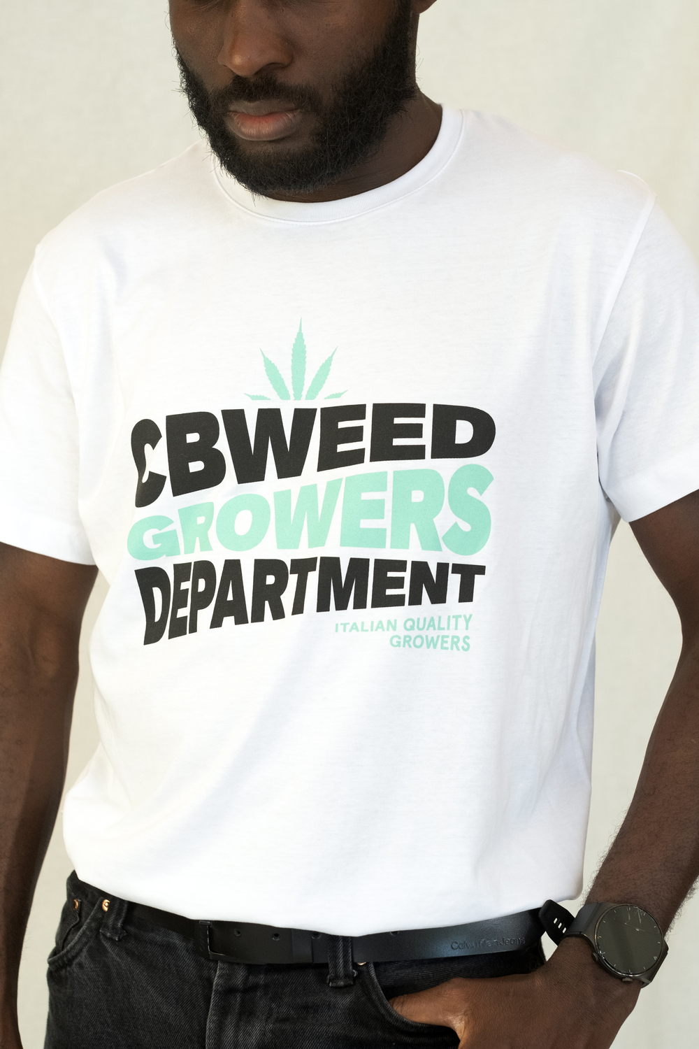 T-SHIRT BIANCA - GROWERS DEPARTMENT