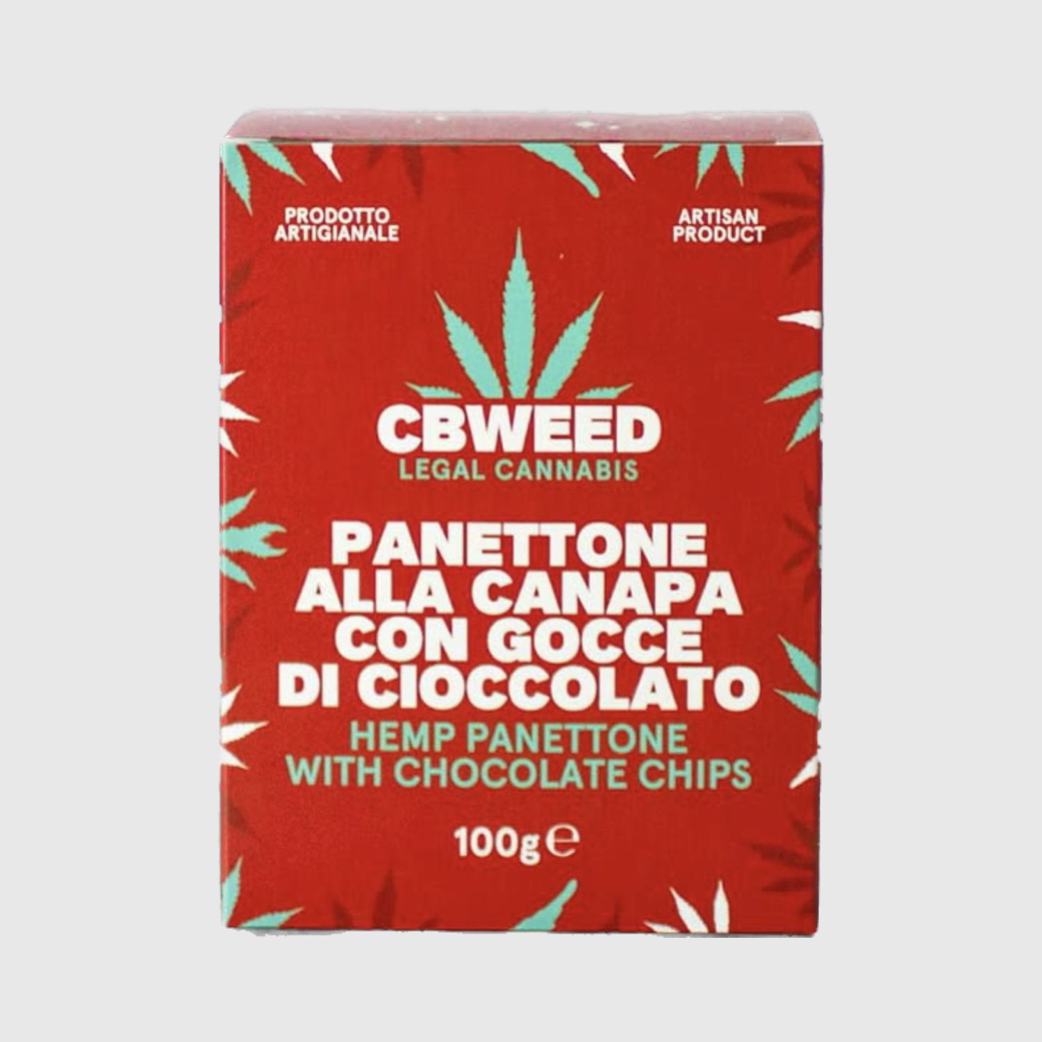 PANETTONE ALLA CANAPA CON GOCCE DI CIOCCOLATO